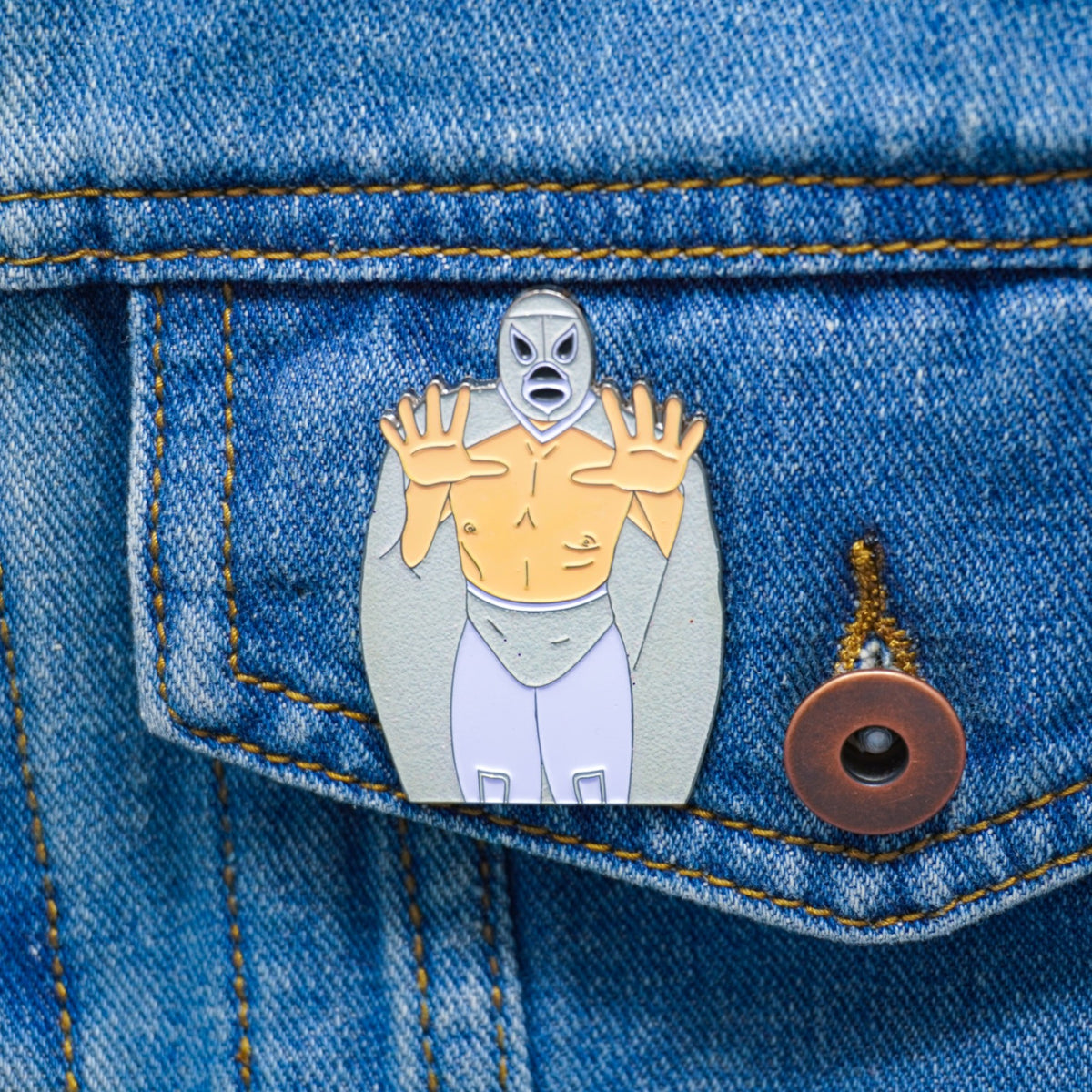PW- El Santo Luchador Pin
