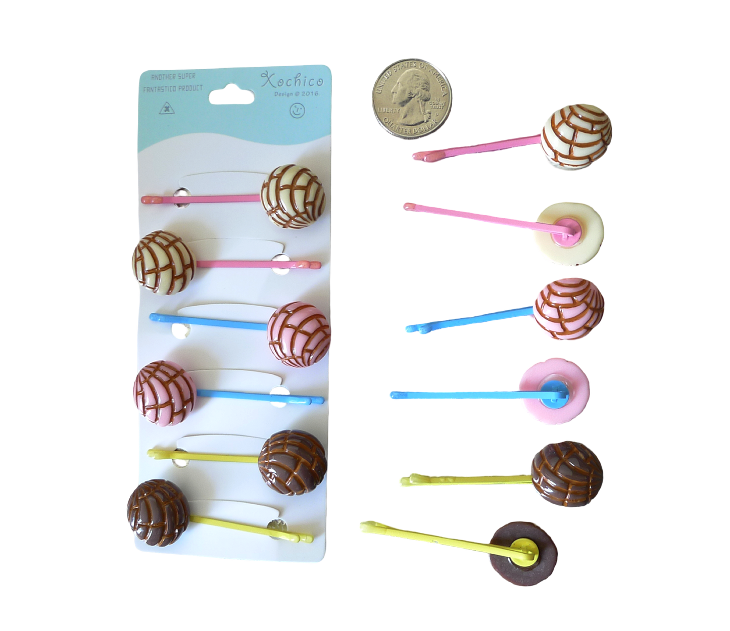 Pan Dulce Bobby Pins Multi-Packs