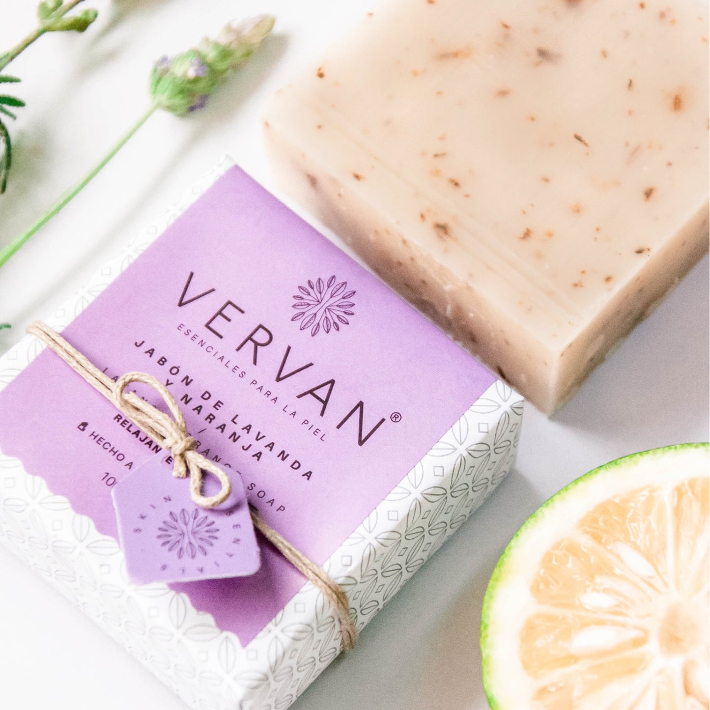 VER Lavender Orange Artisan Soap