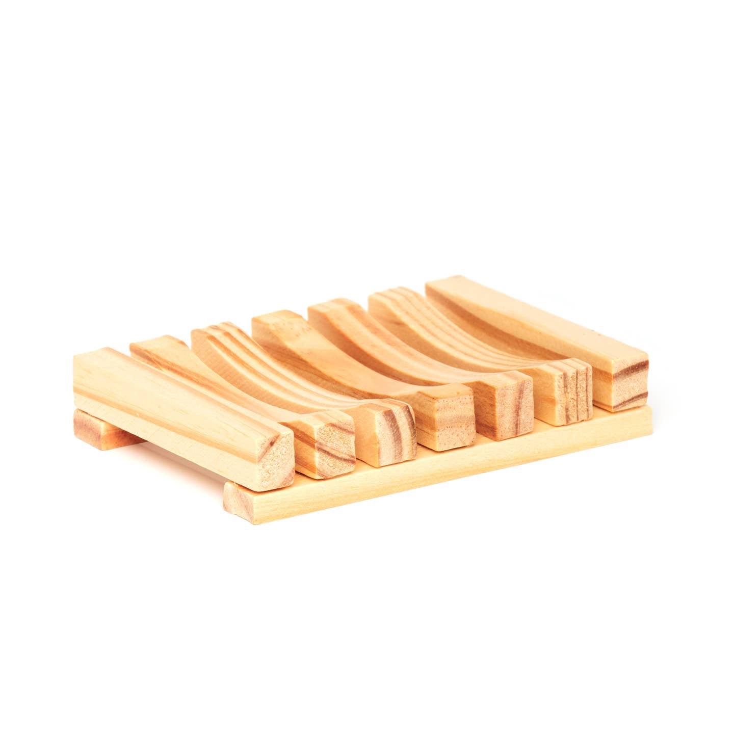 VER- Natural Wood Soap Dish