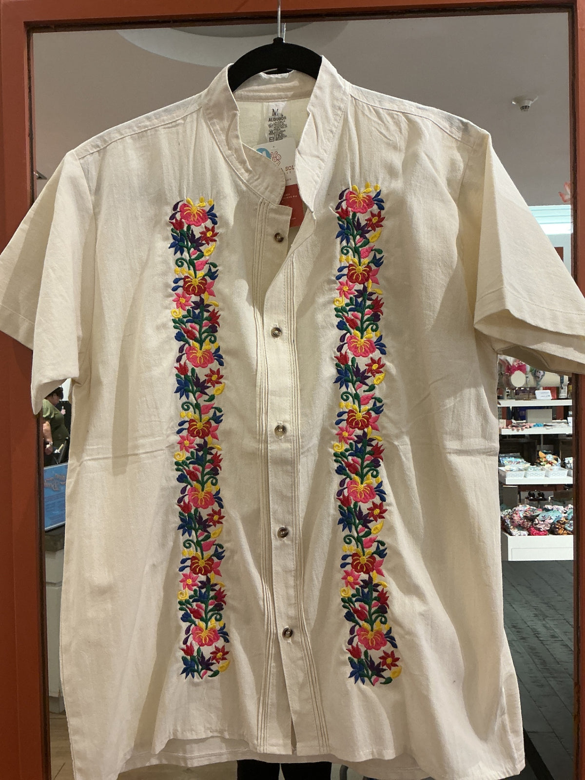 MM Adult Floral Guayabera S-XL