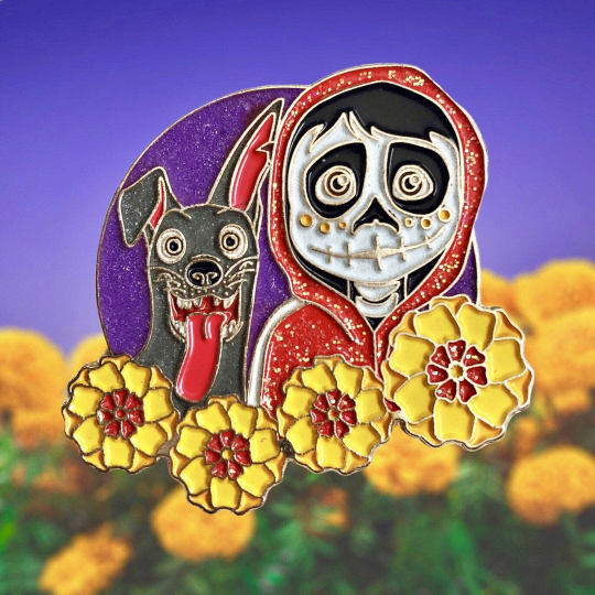 PW- Mejores Amigos Soft Enamel Pin - Glow in the Dark