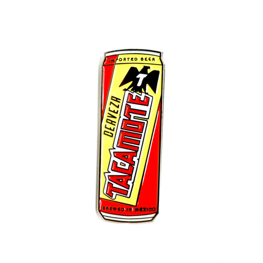 PW- Tacamote (Tecate Tallboy Parody) Pin