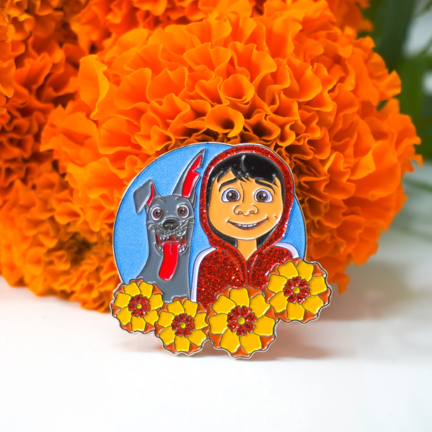 PW- Mejores Amigos Reales Pin