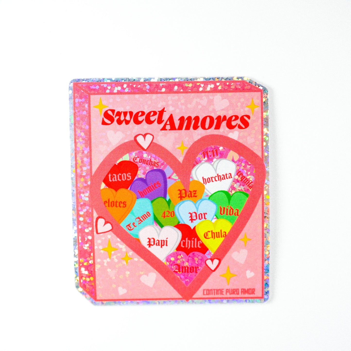 PW- Sweet Amores 3" Sticker