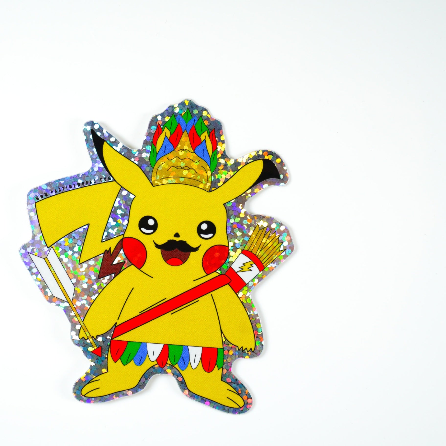 PW- Pikapache Sticker