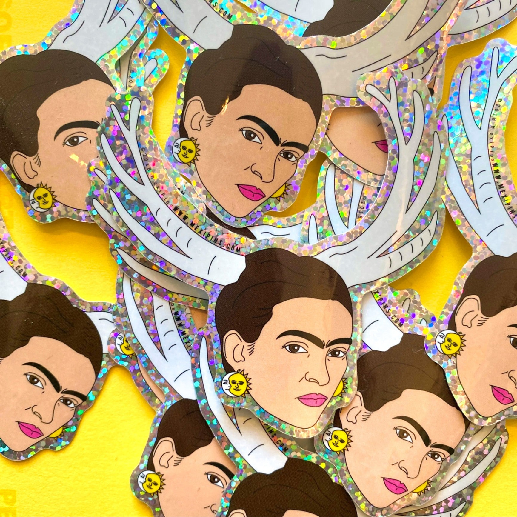 PW- Frida Fawn by Naure 3" Sticker