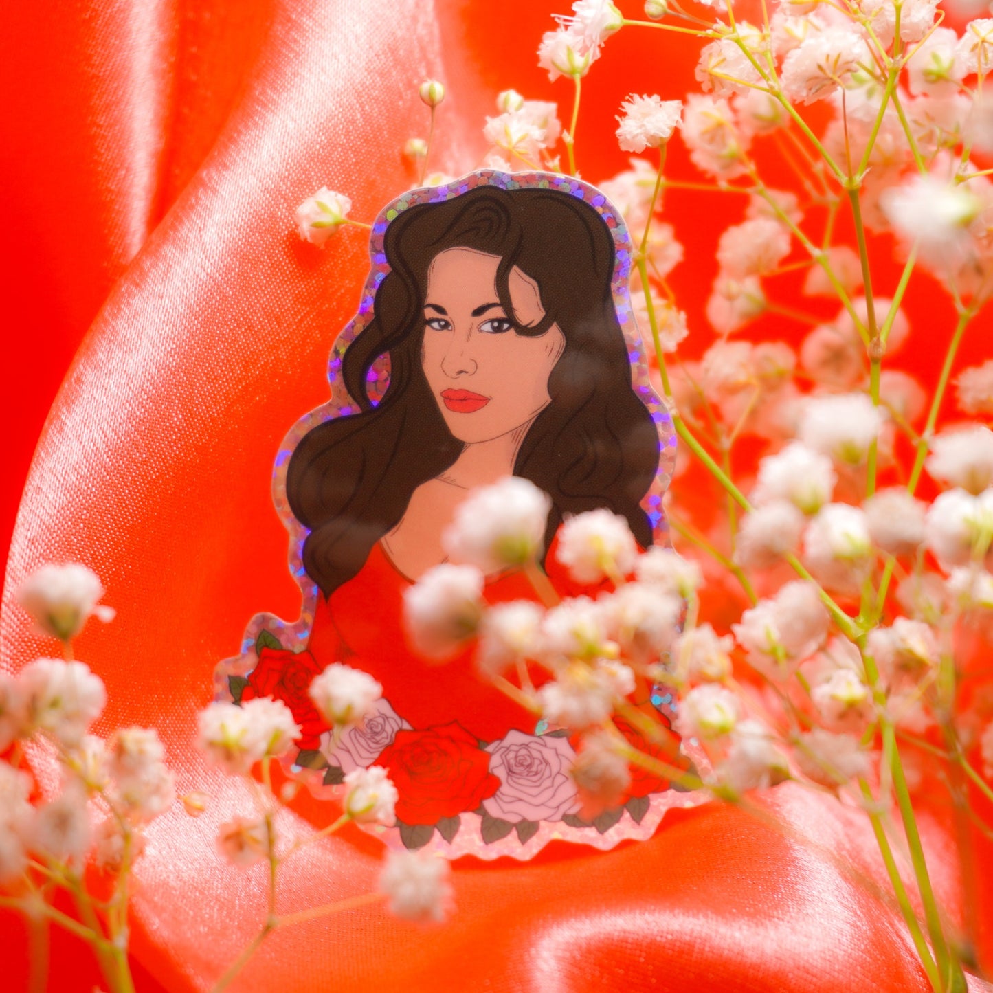 PW- La Bonita Selena 3" Sticker