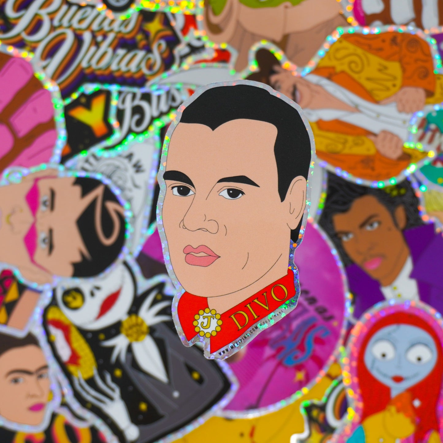 PW- Juan Gabriel El Divo 3" Sticker