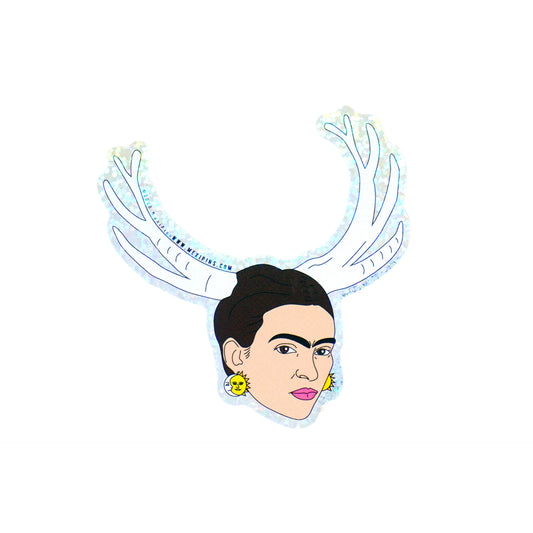 PW- Frida Fawn by Naure 3" Sticker