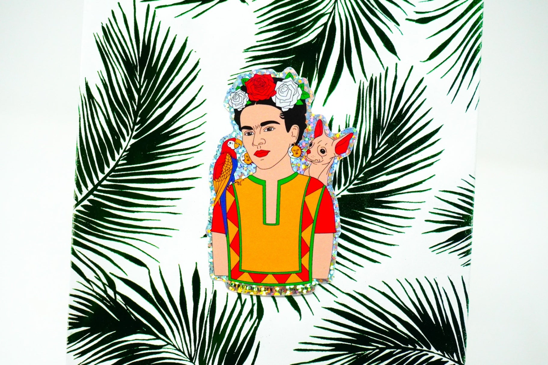 PW- Frida Con Amigos 3" Sticker