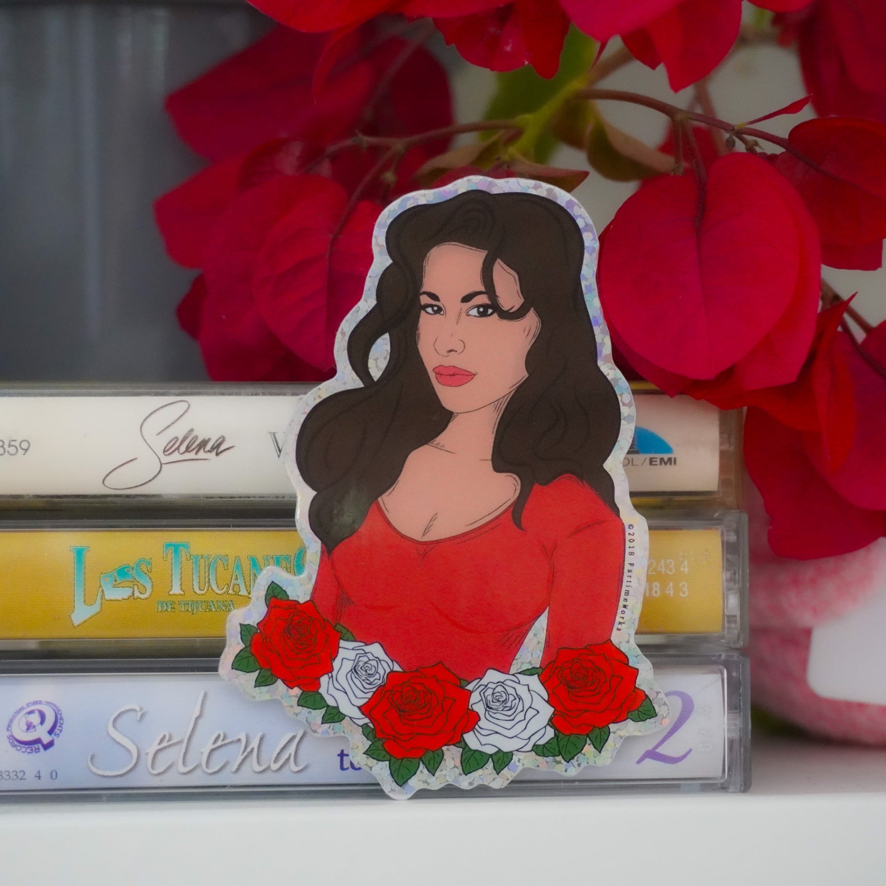 PW- La Bonita Selena 3" Sticker
