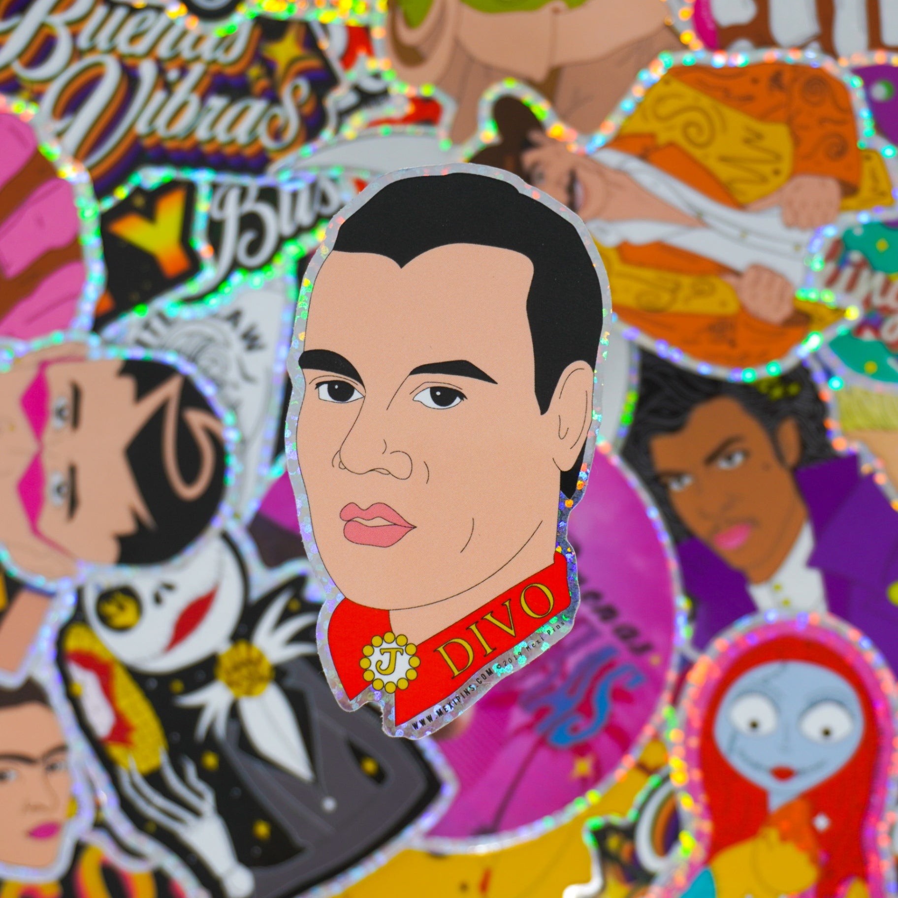 PW- Juan Gabriel El Divo 3" Sticker