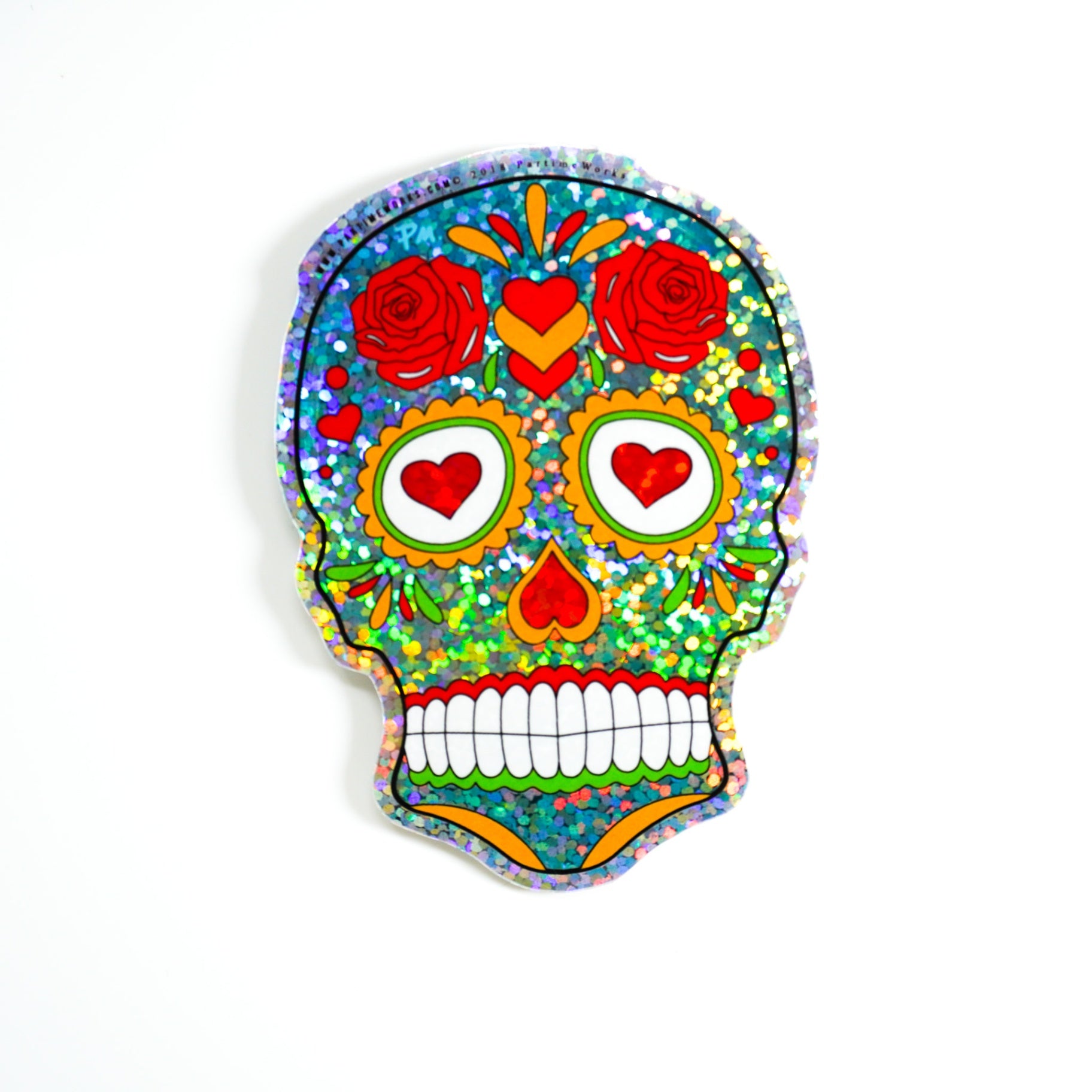 PW- Calavera Dulce (Sugar Skull) 3" Sticker