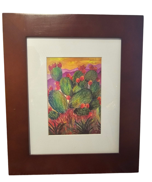 MC- Framed Original Art Print  5x7 / 8x11