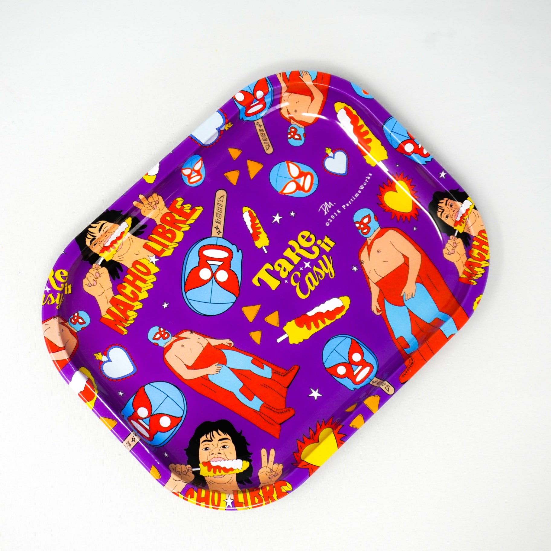 PW- Macho Libre Novelty Tray