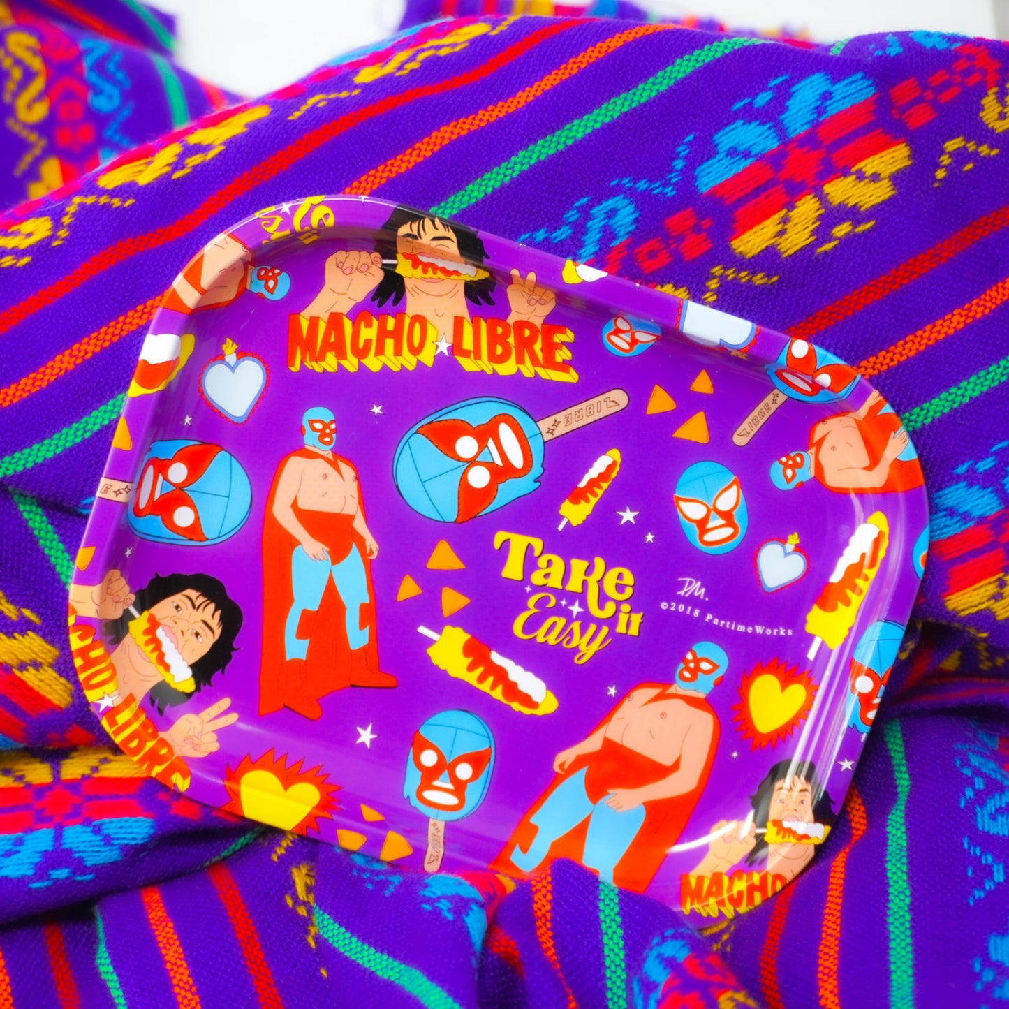 PW- Macho Libre Novelty Tray