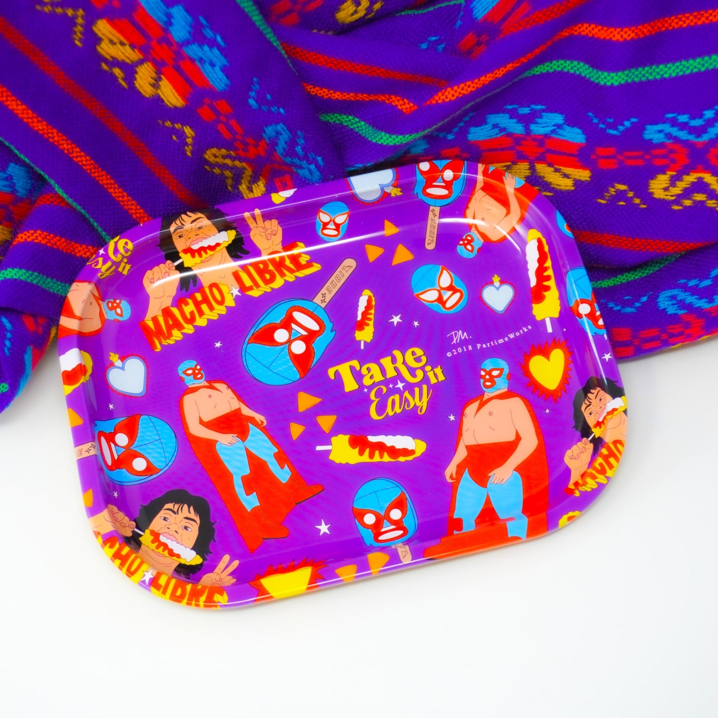 PW- Macho Libre Novelty Tray
