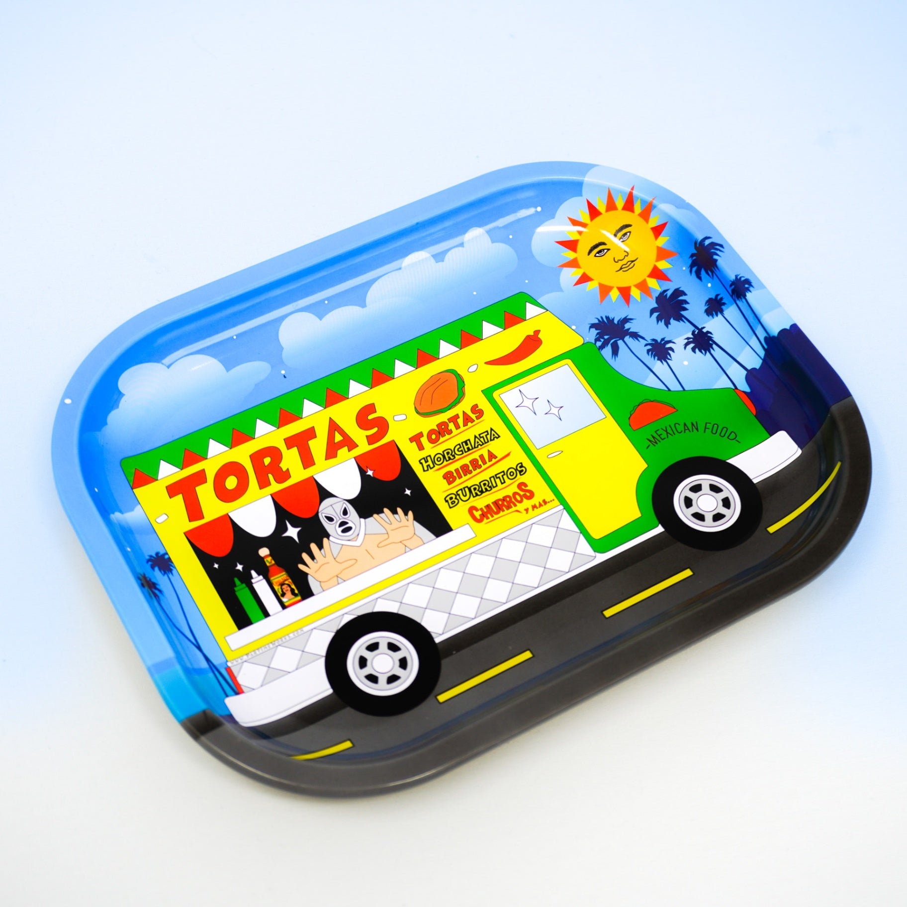 PW- Lonchera de Tortas el Santo Novelty Tray