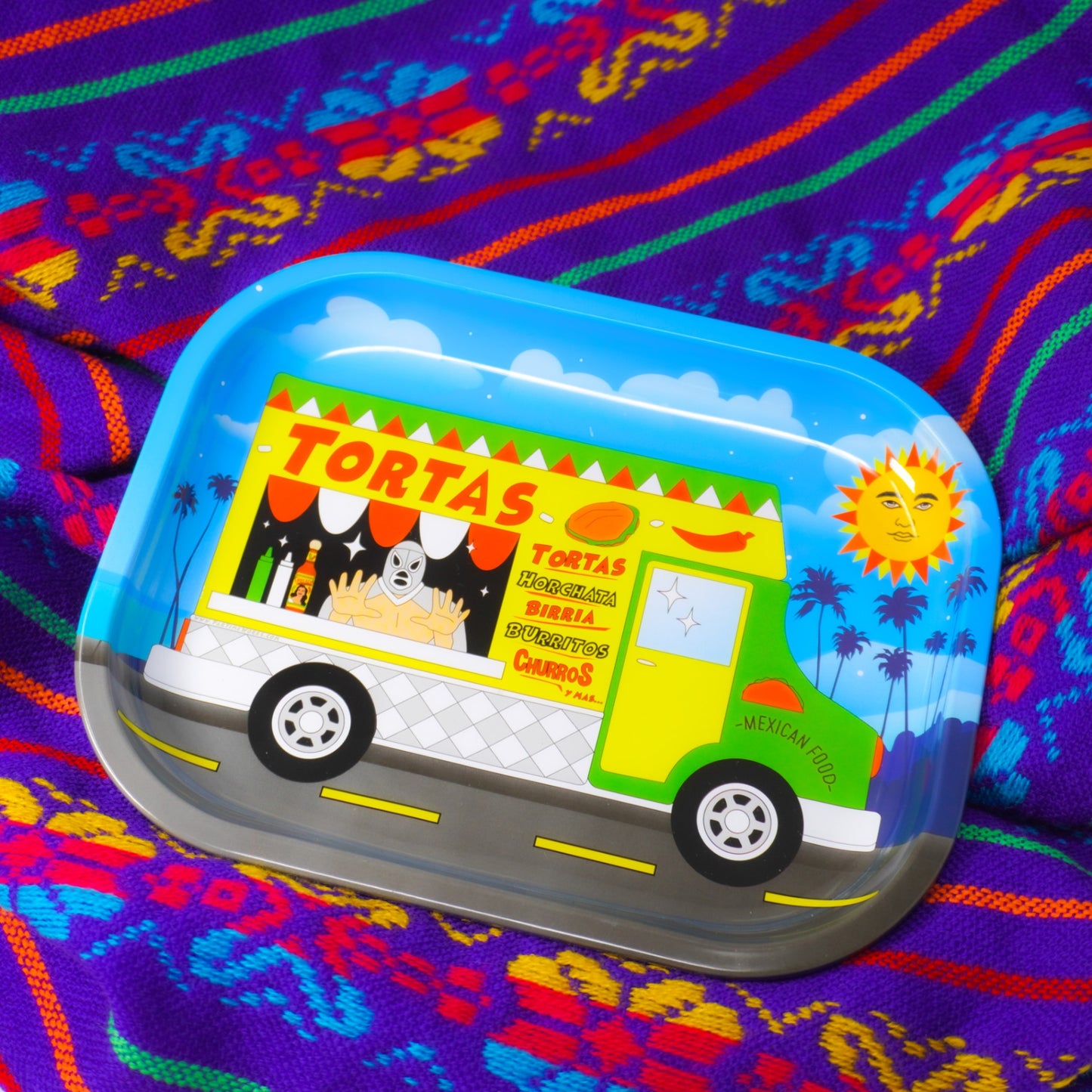 PW- Lonchera de Tortas el Santo Novelty Tray