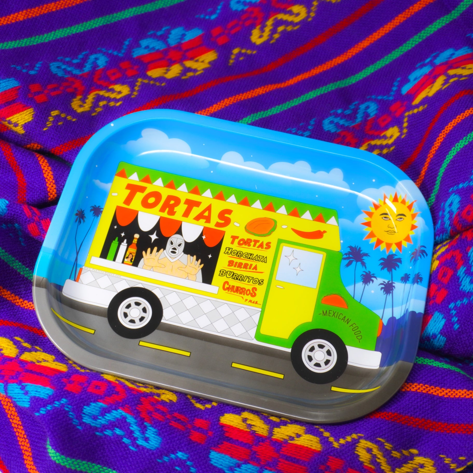 PW- Lonchera de Tortas el Santo Novelty Tray