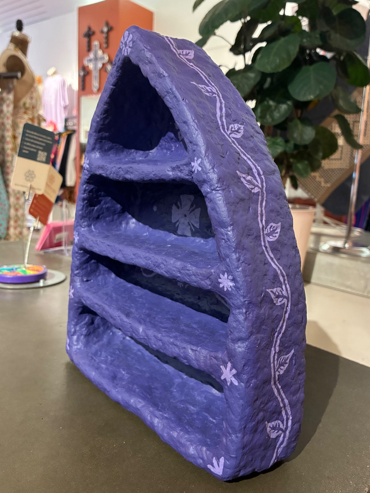 CC Floral 4 Tiered Shelf