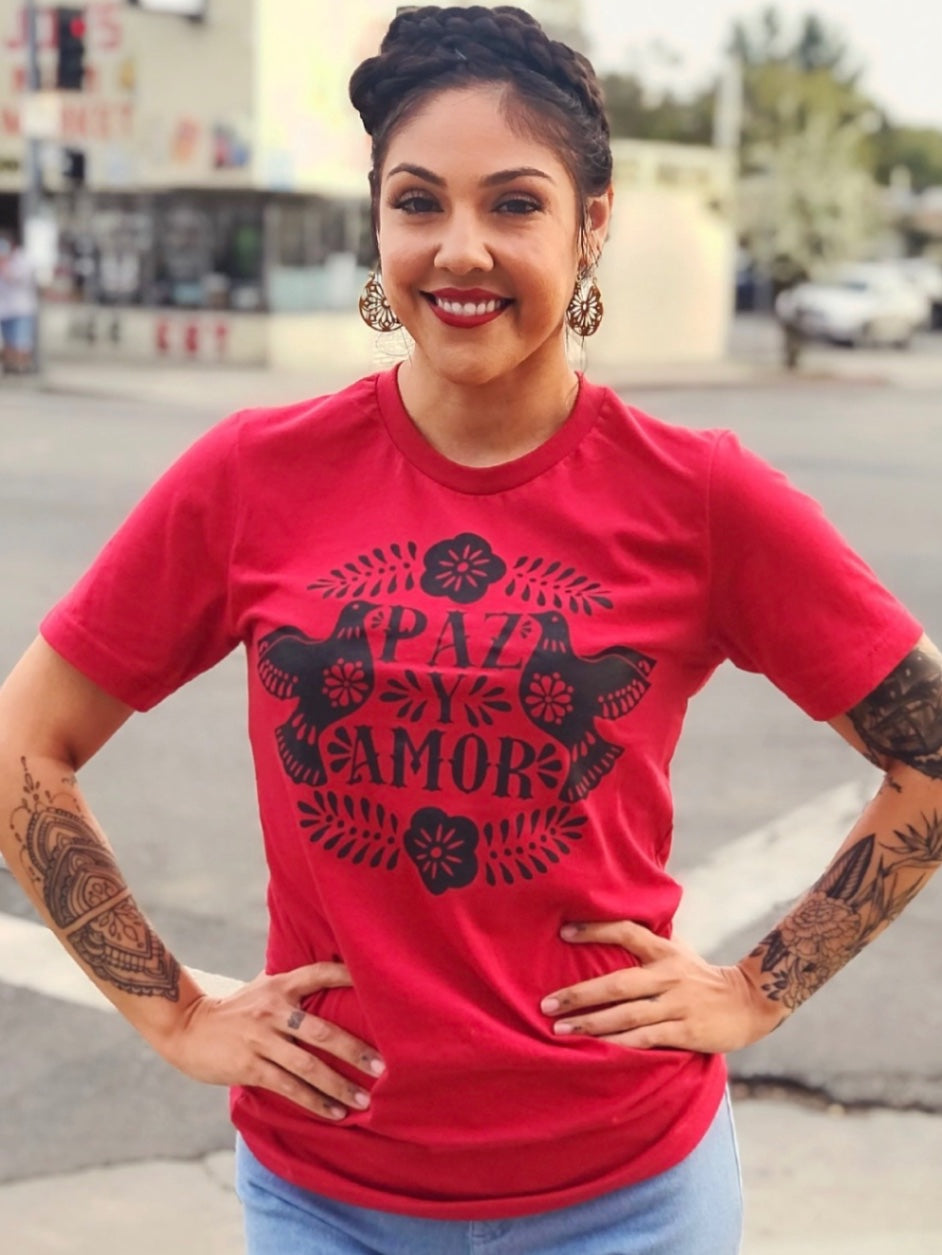 MV- Paz y Amor Unisex Tee - 2X