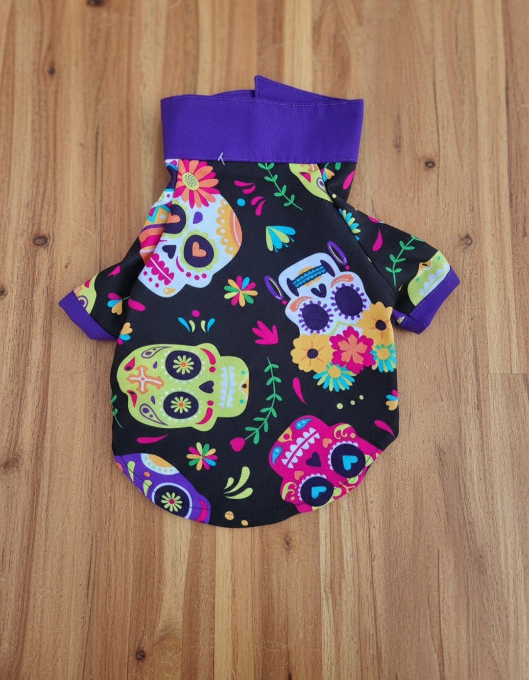 YMPS - S4 Dia de Muertos pet shirt