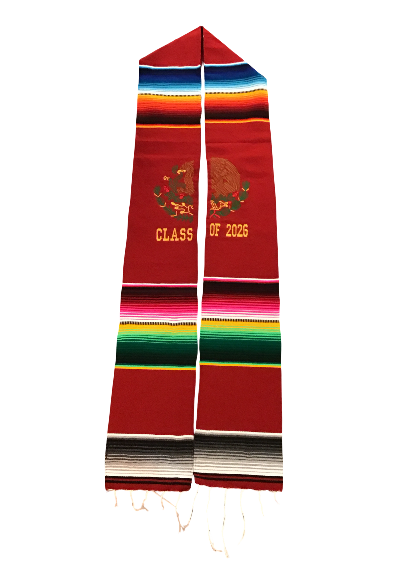 MM Mexican Flag Class of 2026 Graduation Sash