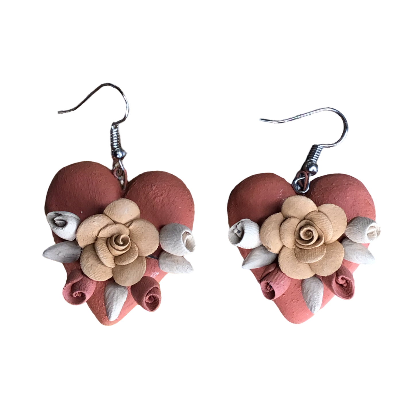 Corazon Clay Earrings