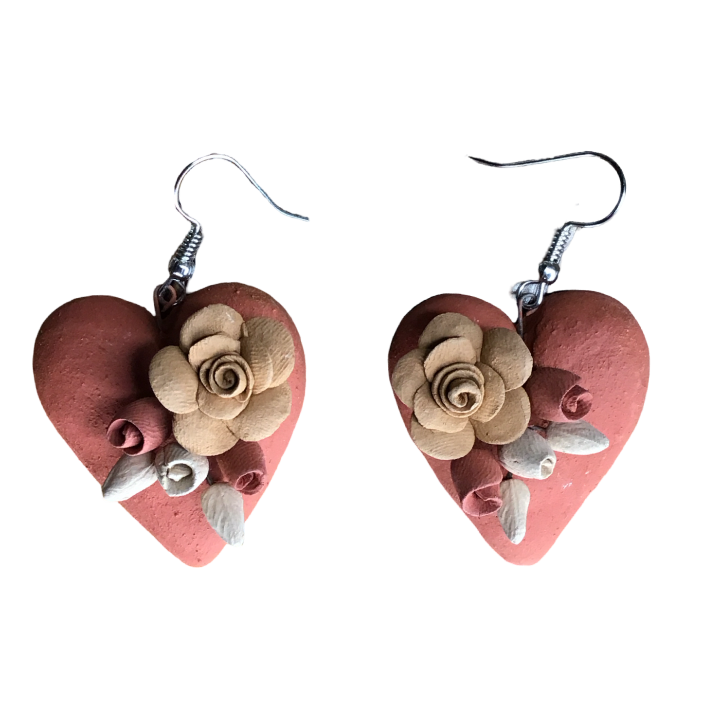 Corazon Clay Earrings