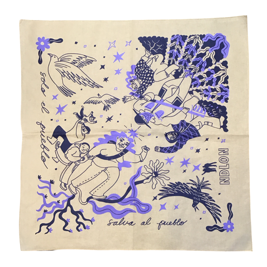 Ashley Lukashevksy "Solo el pueblo salva al pueblo" Bandana