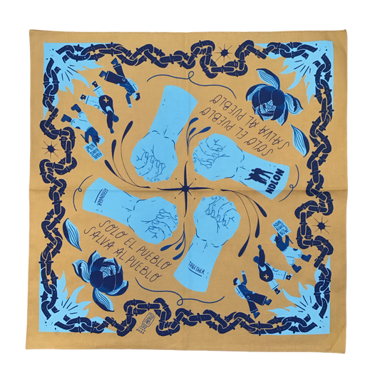 Monyee Chau "Solo el pueblo salva al pueblo" Bandana