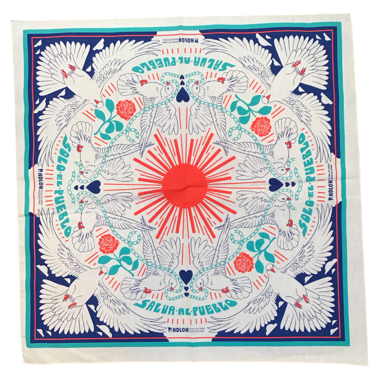 Halsey Berryman "Solo el pueblo salva al pueblo" Bandana
