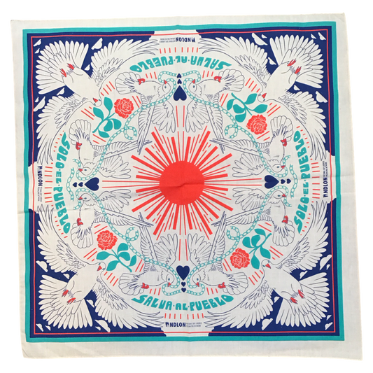 Halsey Berryman "Solo el pueblo salva al pueblo" Bandana