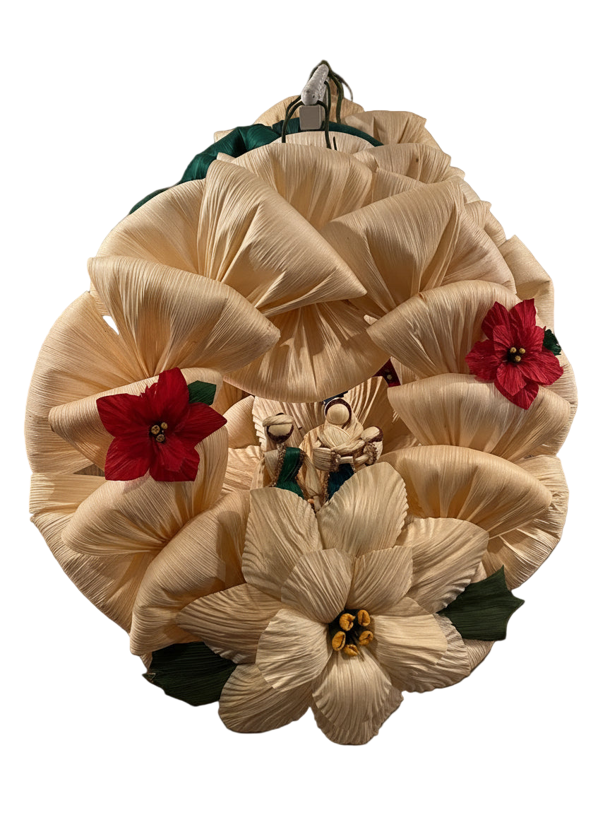 Deluxe Maiz Christmas Wreath